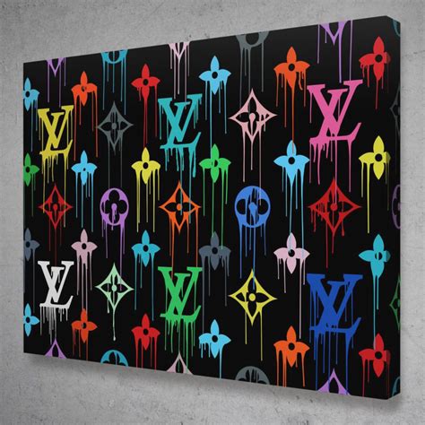 louis vuitton wall art australia|louis vuitton painting canvas.